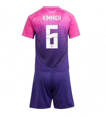Germany Joshua Kimmich #6 Replica Away Stadium Kit for Kids Euro 2024 Short Sleeve (+ pants)